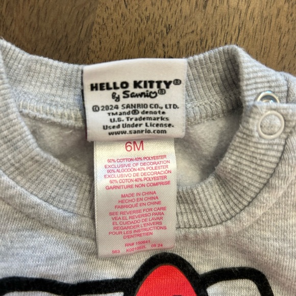 Hello kitty infant set size 6M - Picture 2 of 6